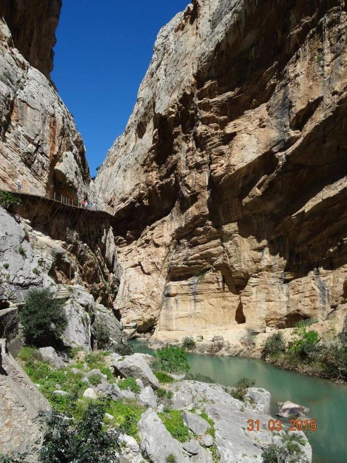Alojamiento Rural El Paraiso Del Chorro Kültér fotó